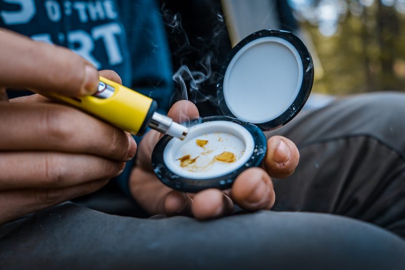 Concentrates cannabis available for delivery